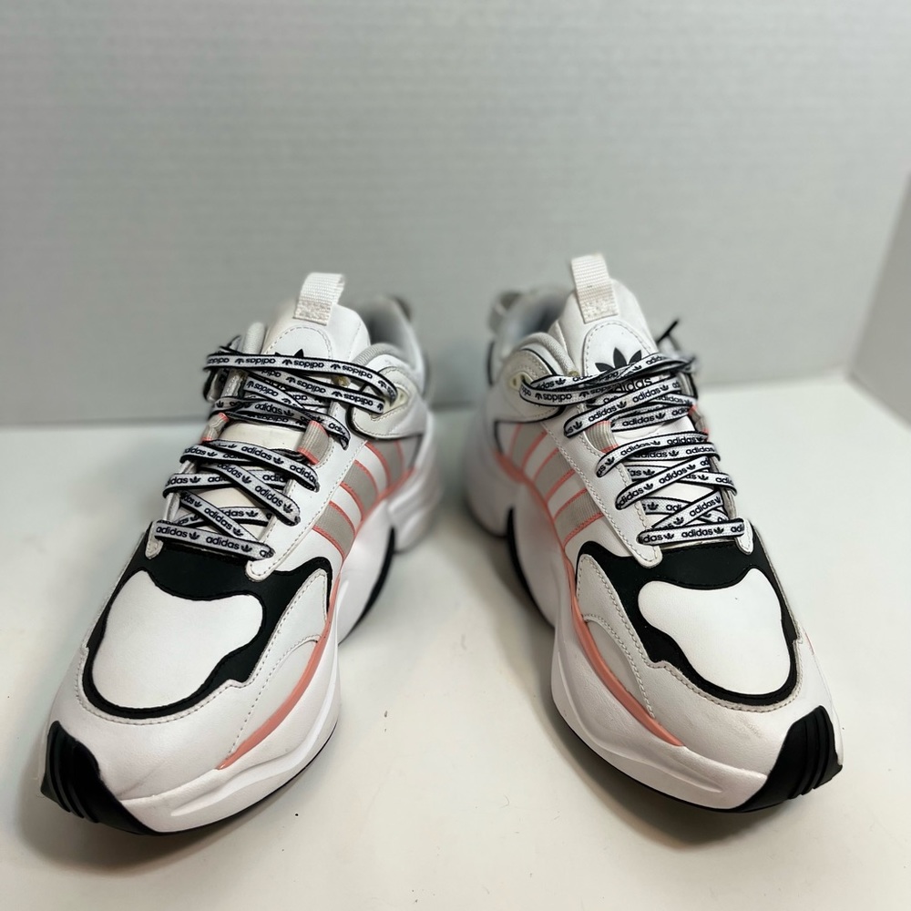 Adidas Originals Magmur Runner Women's White Pink Casual Lifestyle Shoes Sz 8.5